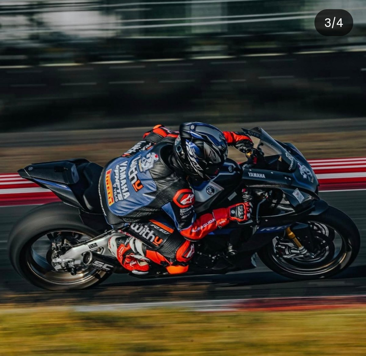 shinabe design yamaha helmet