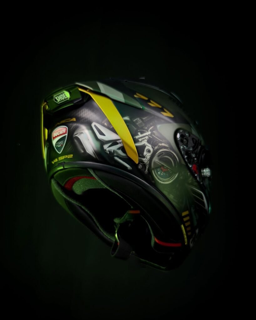 Ducati Helmet Streetfighter V4SP2 UNICA by Shinabe Design